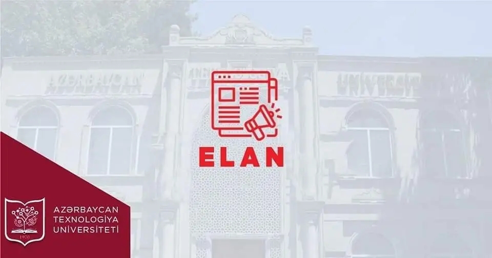 ATU vakansiya elan edir!