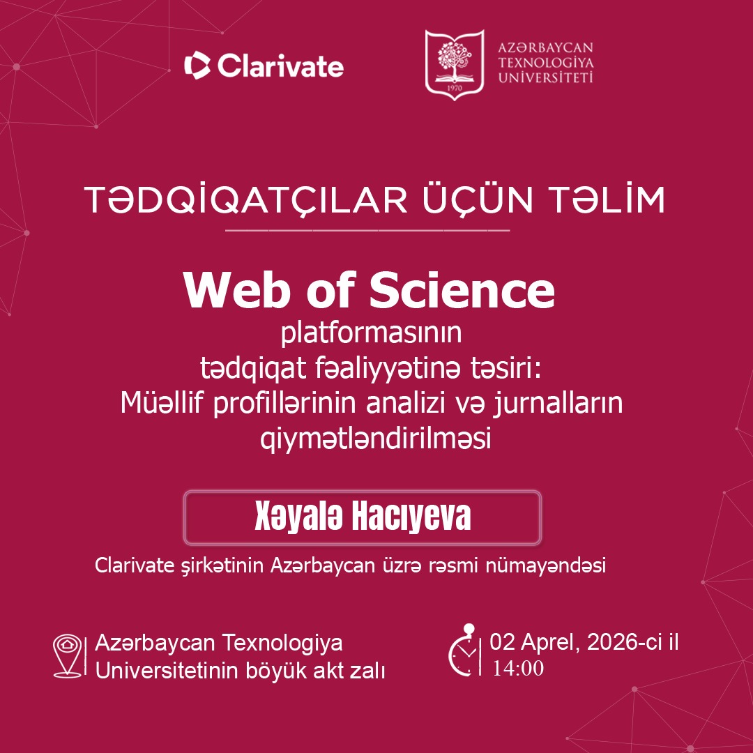 Tədqiqatçıların nəzərinə!