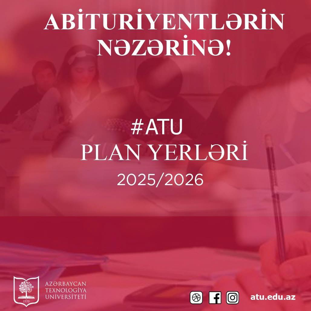 Abituriyentlərin nəzərinə!