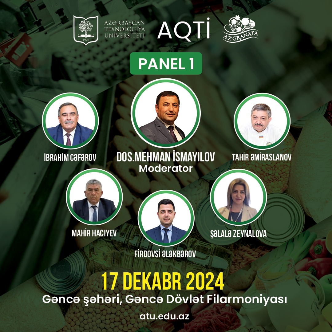 “ll Qida sənayesi və Qida təhlükəsizliyi forumu” keçiriləcək