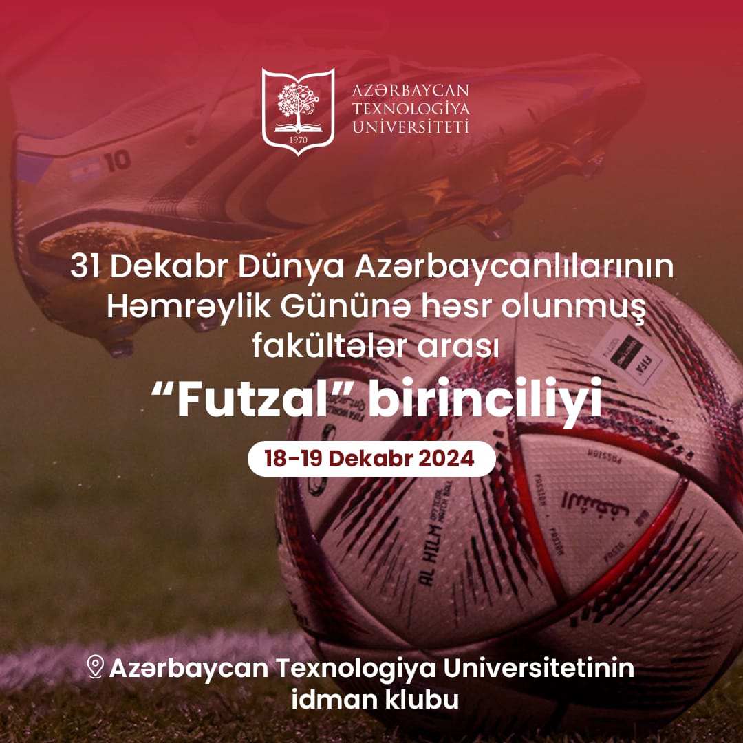 Futzal üzrə yarış keçiriləcək