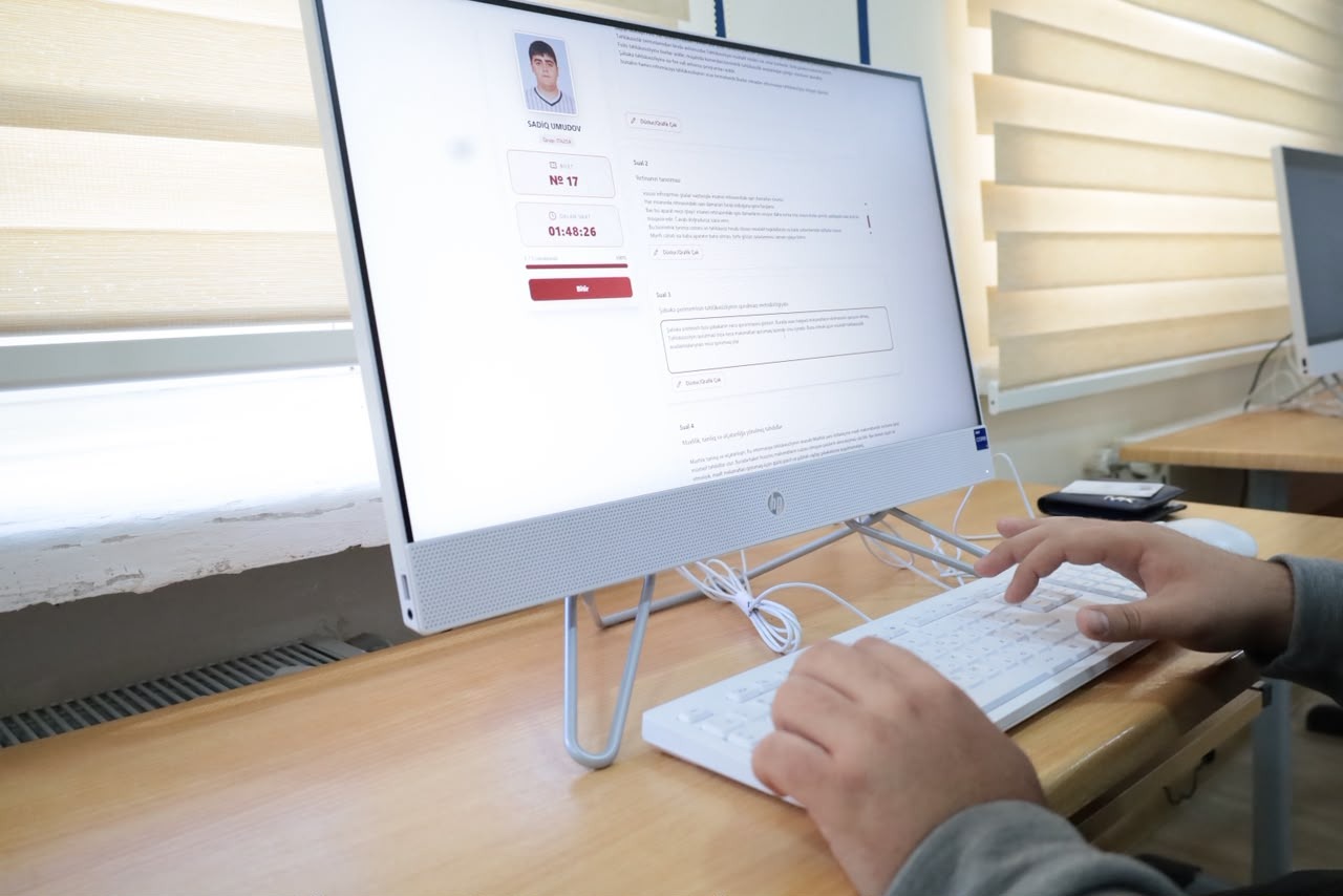 İmtahan prosesində süni intellekt əsaslı innovativ həllər tətbiq ediləcək