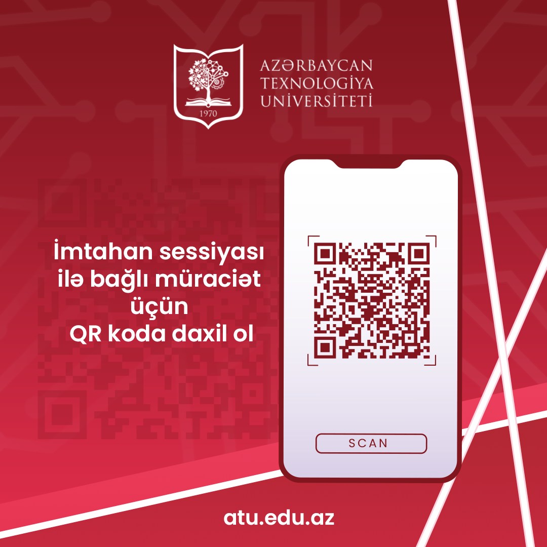 İmtahan sessiyasında QR müraciət sistemi