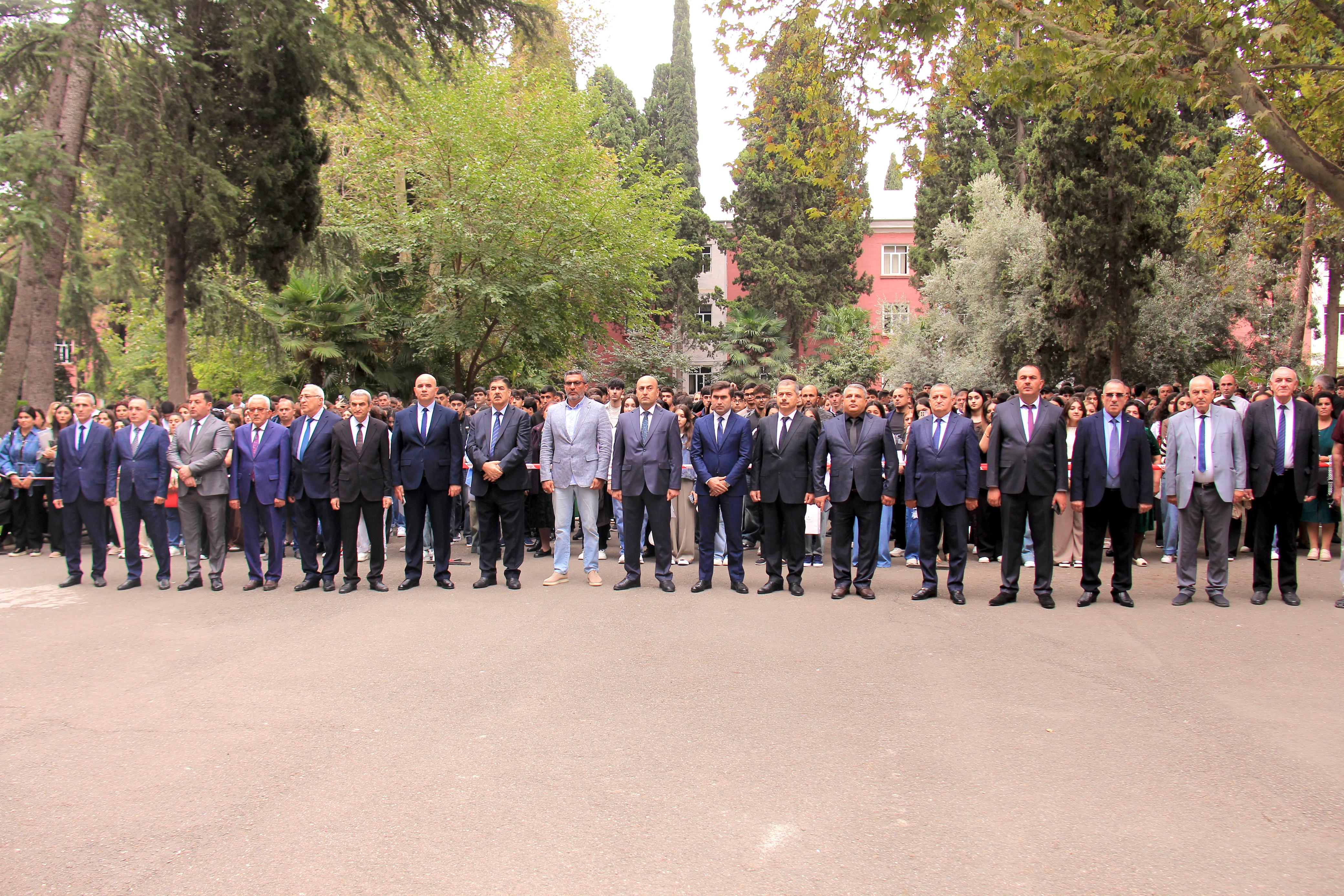 ATU-da yeni tədris ilinin başlaması münasibəti ilə tədbir keçirilib