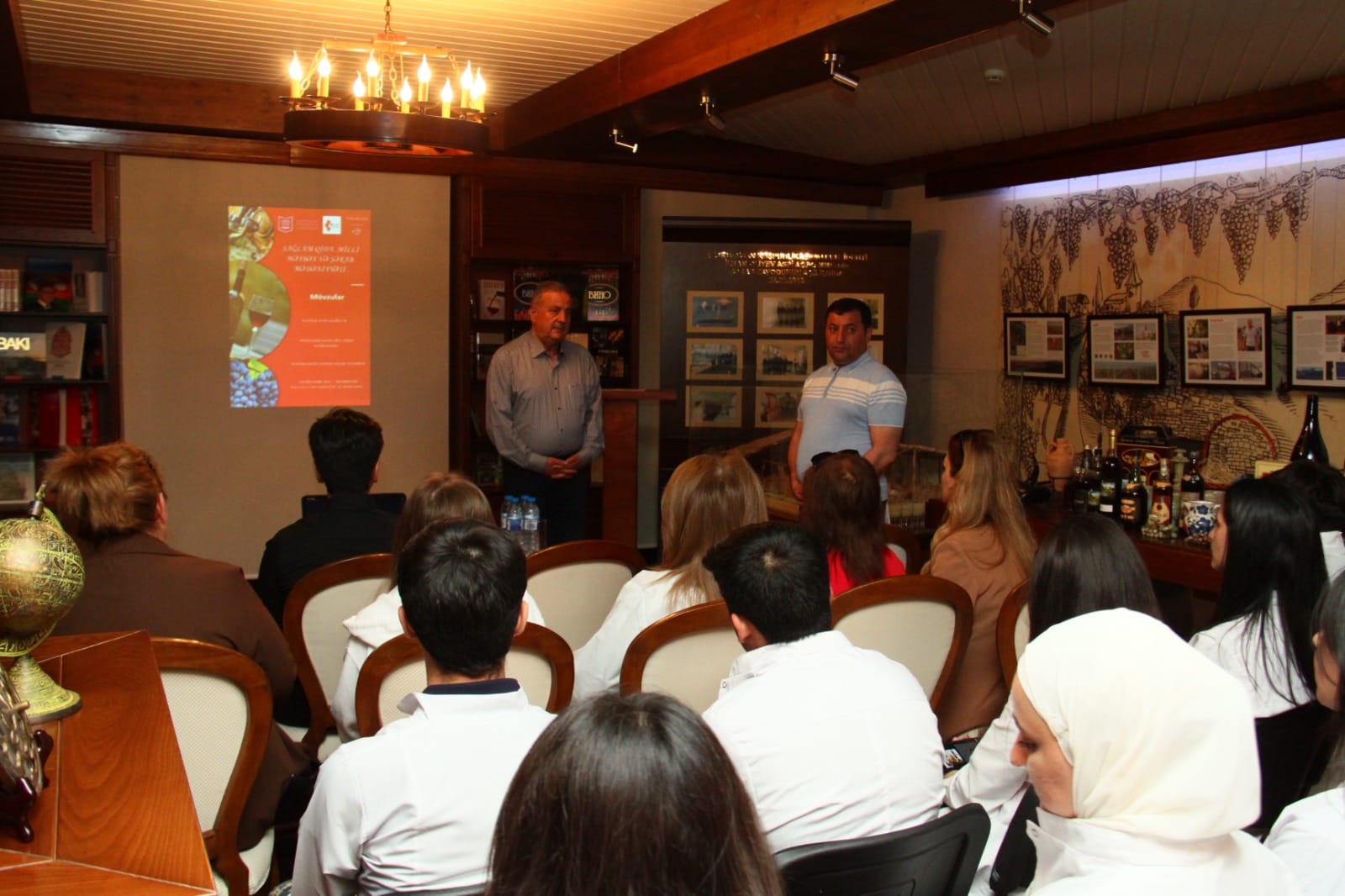 ATU tələbələri Qəbələ şəhəri Savalan şərab zavodunda baş tutan elmi seminarda iştirak ediblər