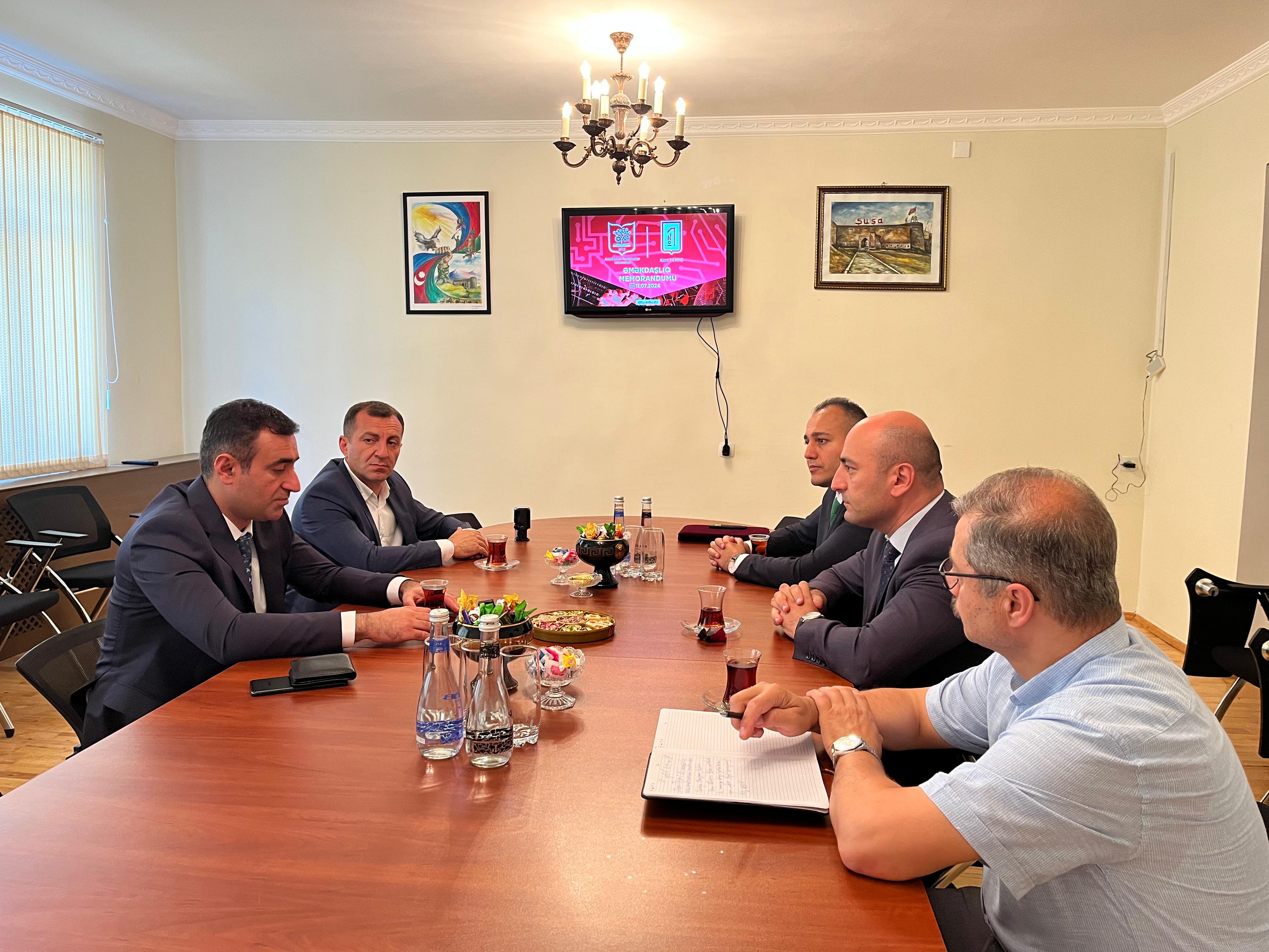 ATU ilə "Xəzri TN" arasında memorandum imzalanıb