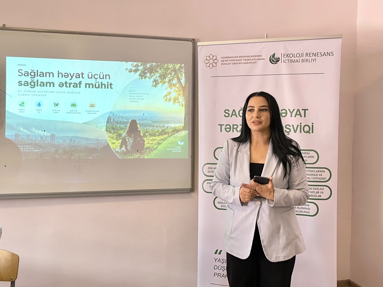 ATU-da ekoloji maarifləndirməyə həsr olunan təlim keçirilib