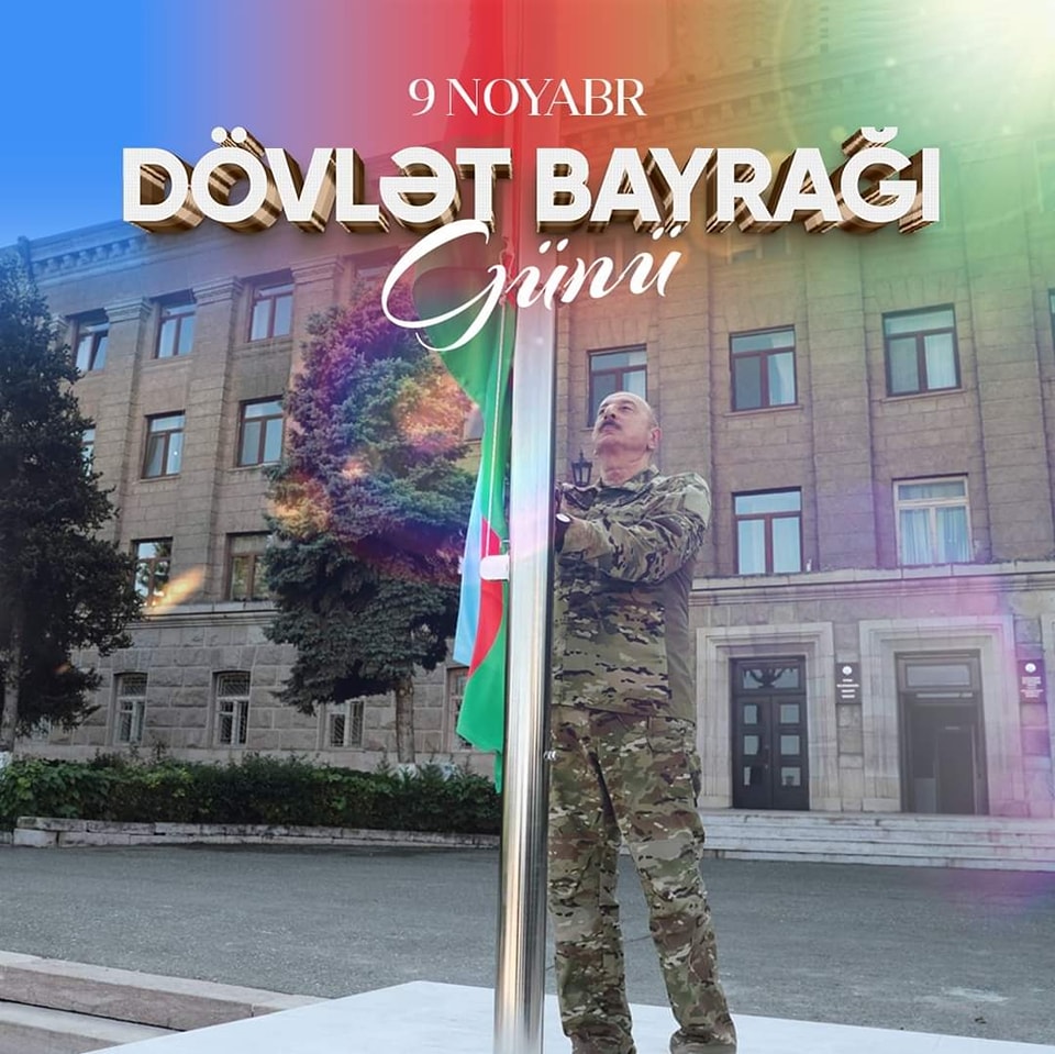 9 Noyabr - Azərbaycan Respublikasının Dövlət Bayrağı Günüdür!
