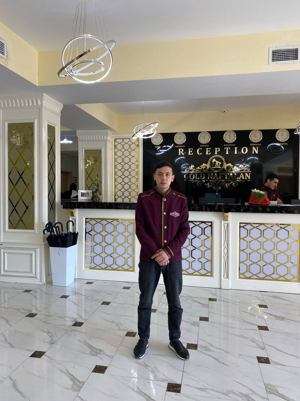 ATU tələbələrinin  təcrübəsi "Gold Naftalan" hotelində davam edir