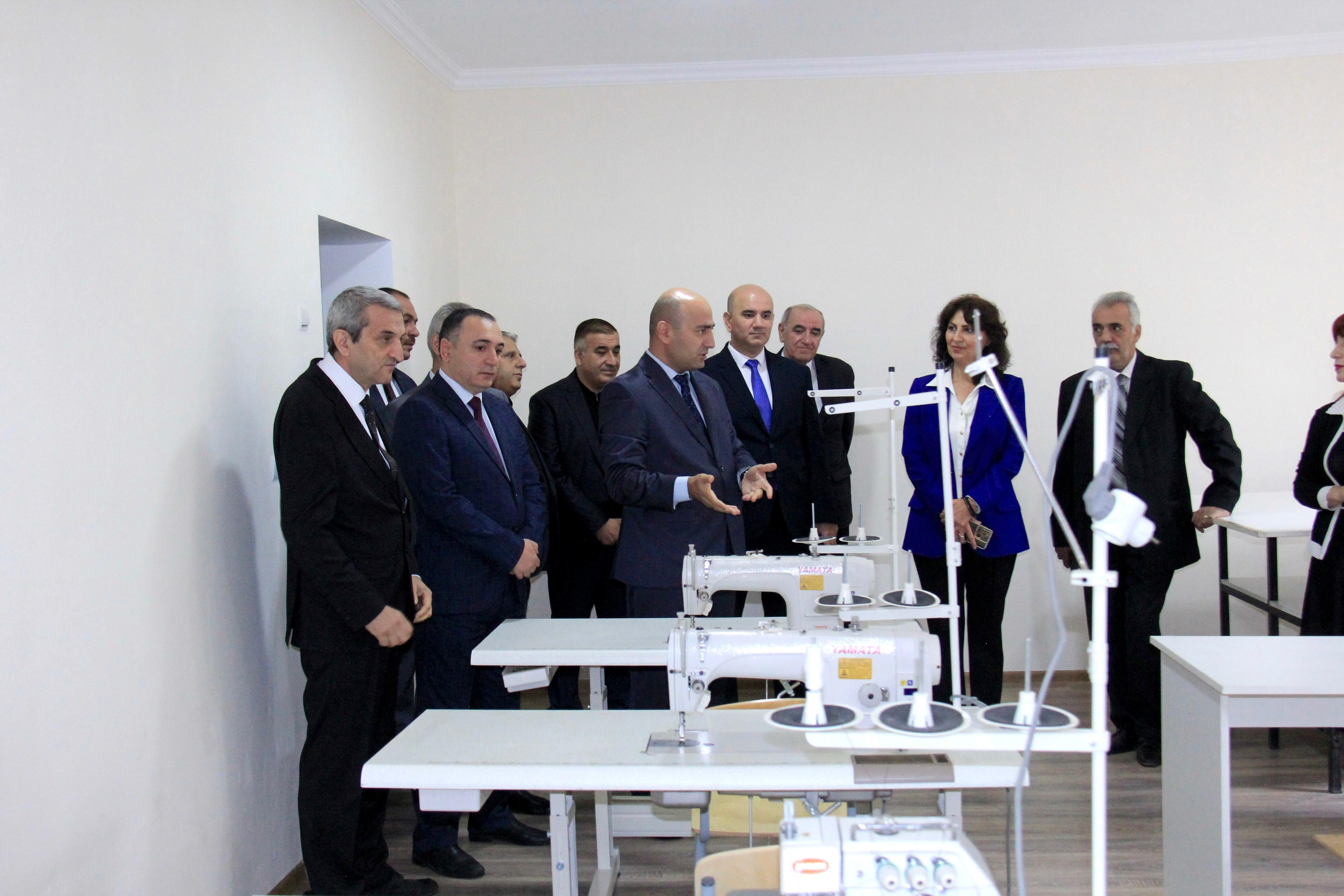 Universitet-sənaye əməkdaşlığı çərçivəsində yeni tədris otaqları istifadəyə verilib