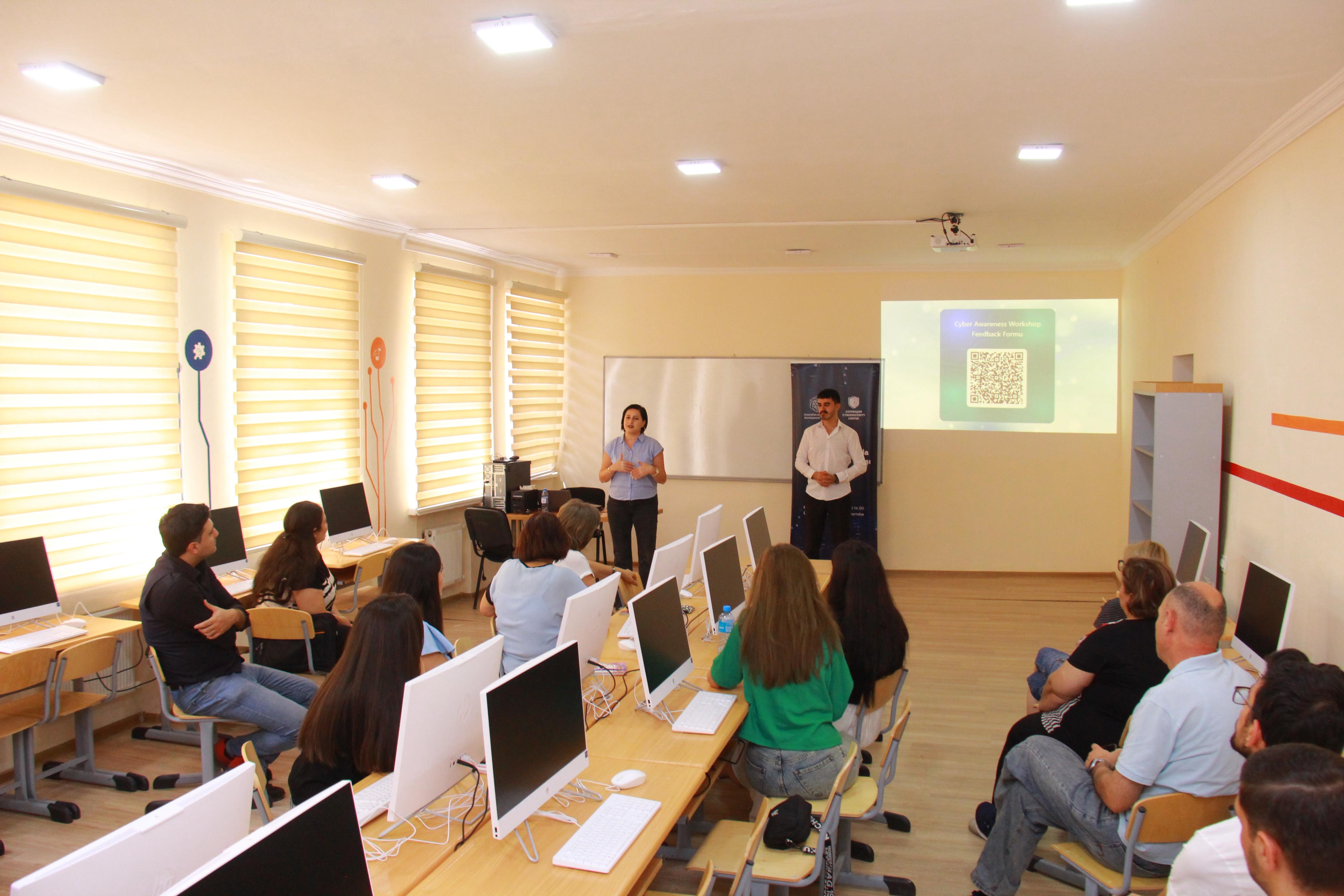 ATU-da Azərbaycan Kibertəhlükəsizlik Mərkəzinin təlimləri keçirilib