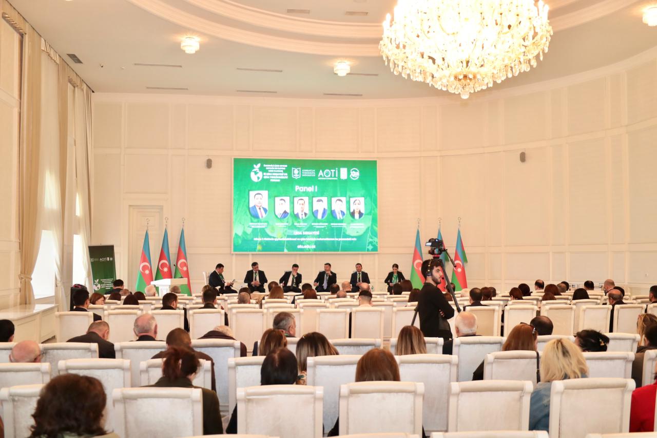 “III Qida sənayesi və qida təhlükəsizliyi forumu” keçirilib