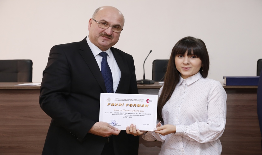 UTECA - nın prorektoru icra başçısının müavini təyin edilib