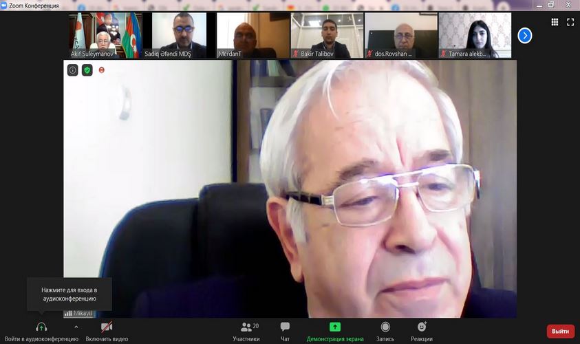 Doktorantura və dissertantura namizədlərinin onlayn müsahibəsi keçirilib