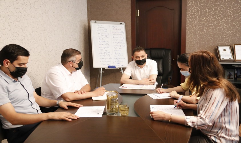 ECAR layihə komandasının ilk görüşü