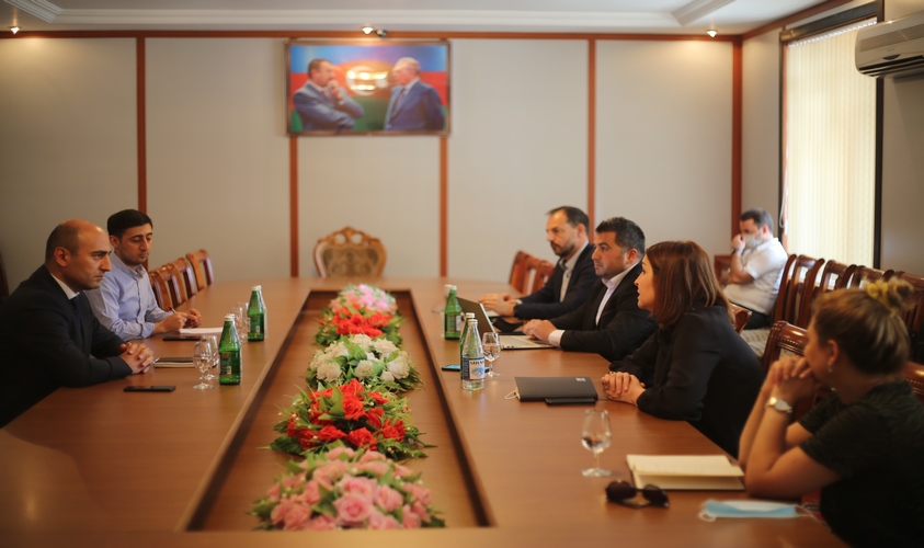 UTECA-da ``Yerli Texnoloji Startapların İnkişafının Təşviqi” layihəsinin görüşü keçirilib