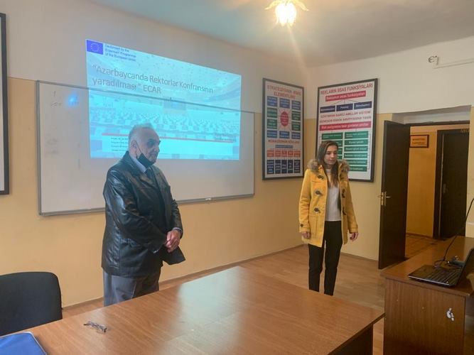 Respublika konfransında iştirakçılar ECAR layihəsi üzrə məlumatlandırılıb