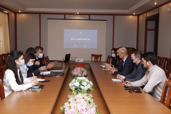 Təhsil Tələbə Krediti Fondunun nümayəndələri Azərbaycan Texnologiya Universitetində olub