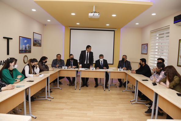 Gəncə Turizm İnformasiya Mərkəzi ilə Azərbaycan Texnologiya Universiteti (UTECA) arasında görüş keçirilib