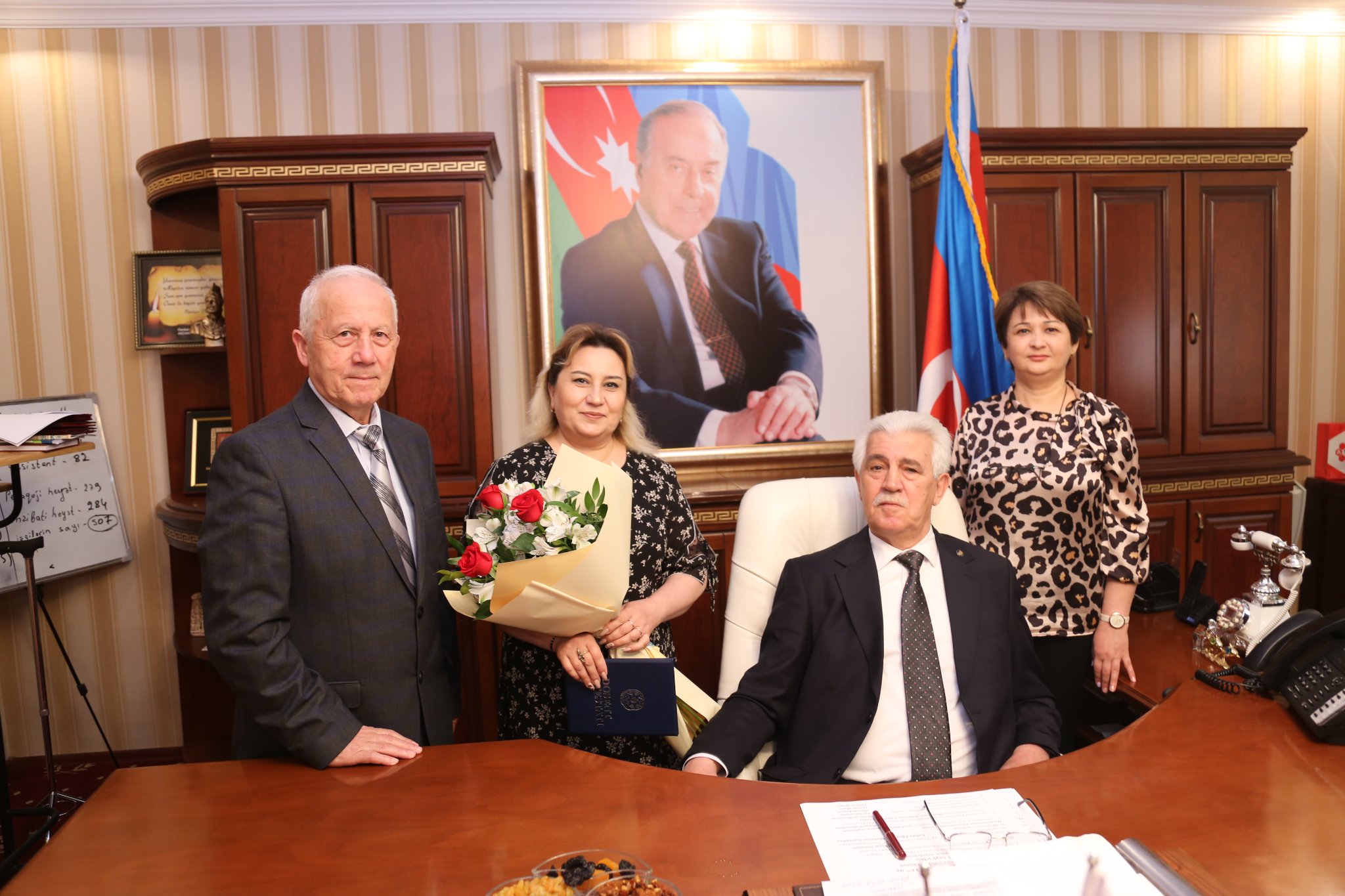 UTECA əməkdaşı Afət Qasımova Qida məhsulları texnologiyası üzrə dosent elmi adına layiq görülüb